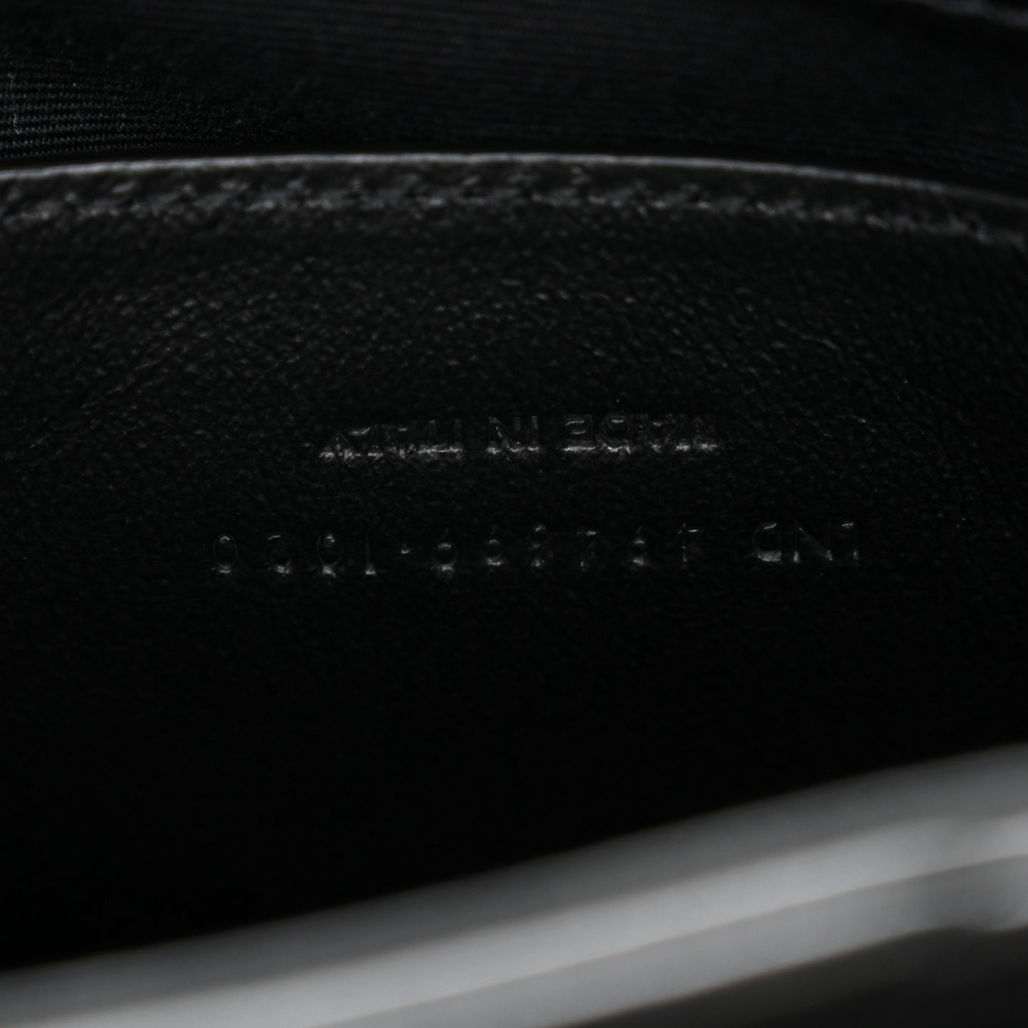 Calfskin Y Quilted Monogram Monochrome Small Loulou Chain Satchel Black Black