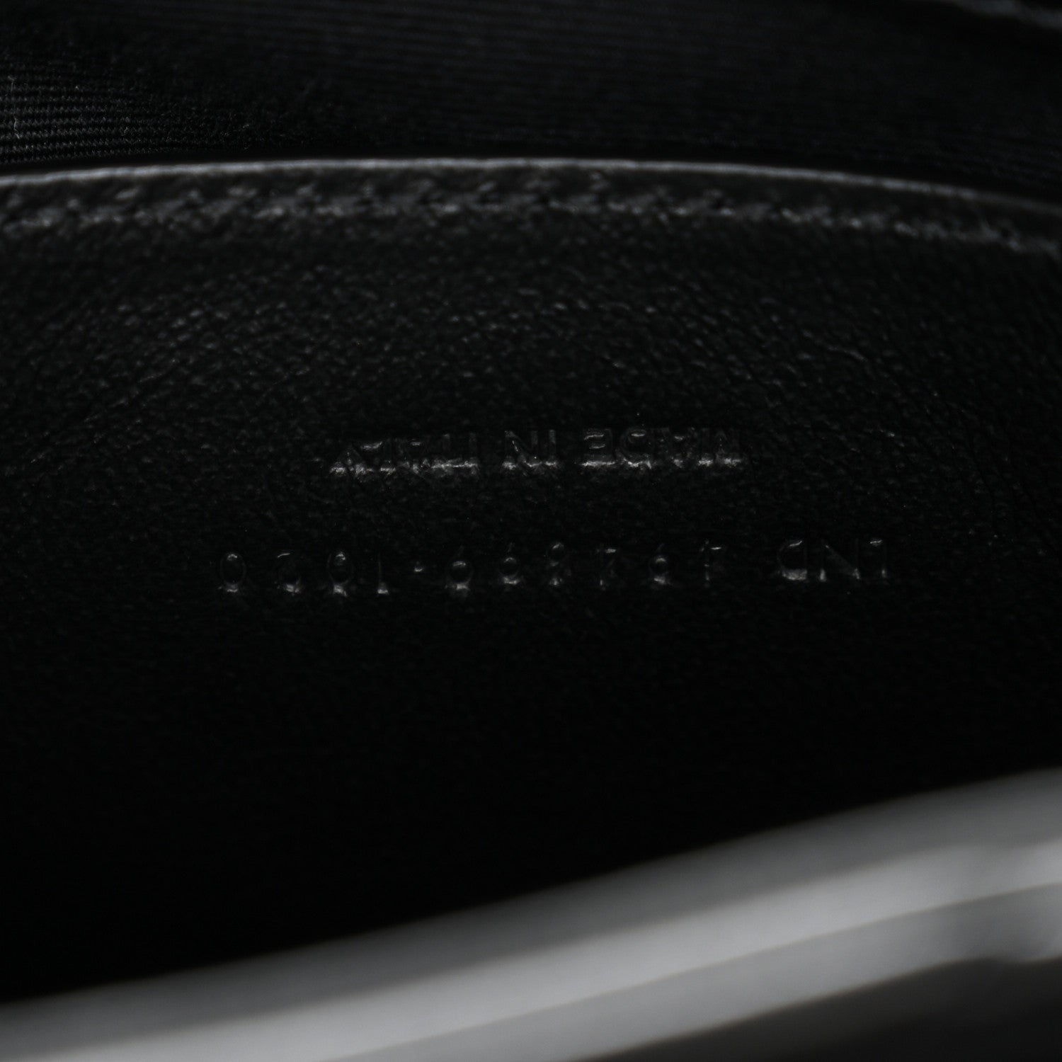 Saint Laurent Calfskin Y Quilted Monogram Monochrome Small Loulou Chain Satchel Black Black 7 of 10