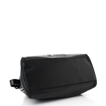 Fendi Nappa Patent Perforated Small Bag De Jour Black 4 of 10