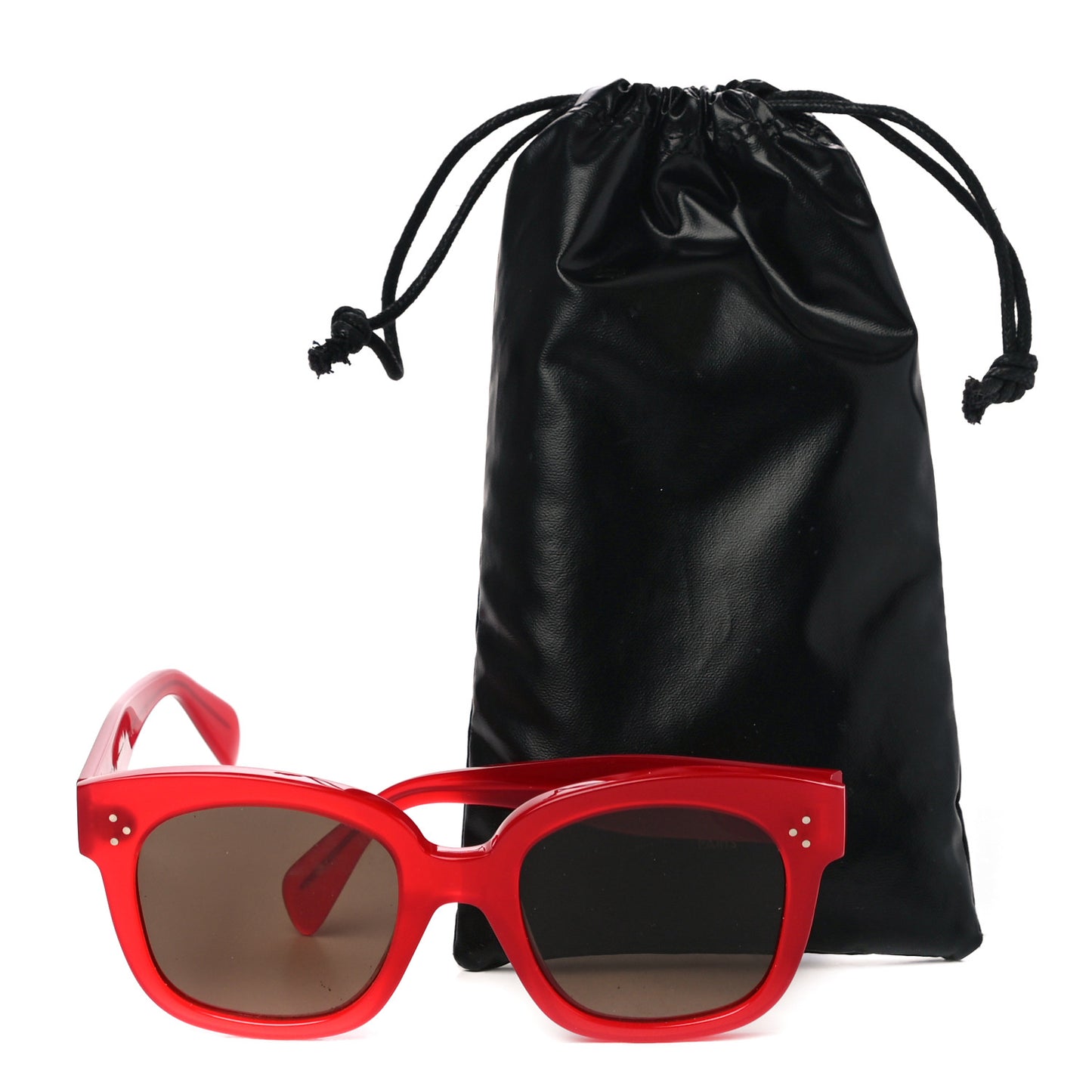 Square Sunglasses CL40002U Milky Red