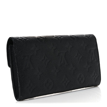 Louis Vuitton Empreinte Curieuse Wallet Black 4 of 8