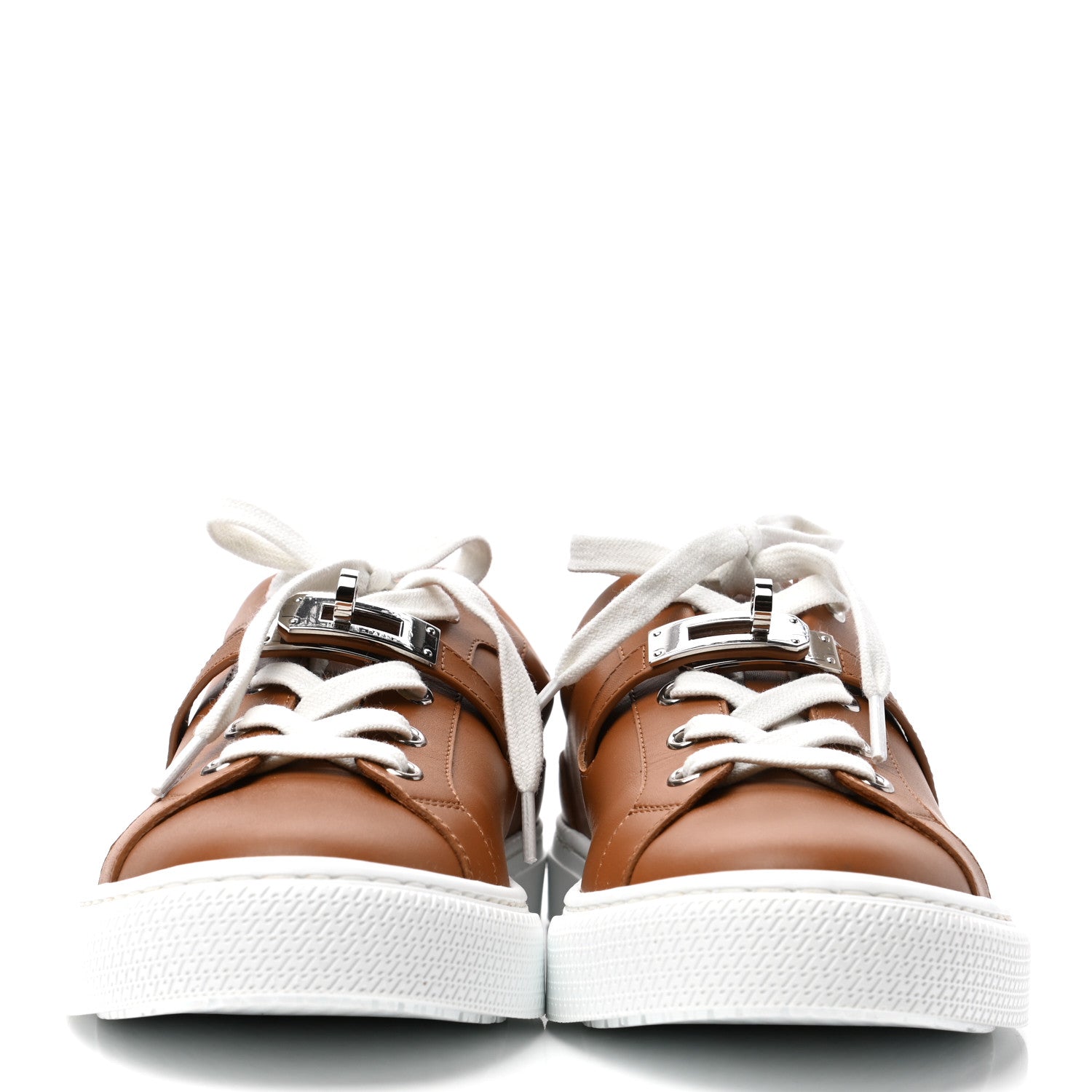 Hermes Calfskin Day Sneakers 38 Naturel 2 of 8