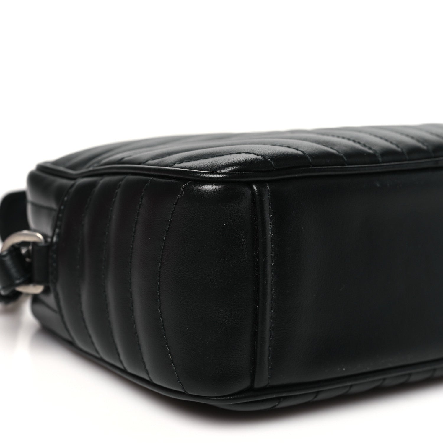 Prada Soft Calfskin Diagramme Camera Bag Black 8 of 8