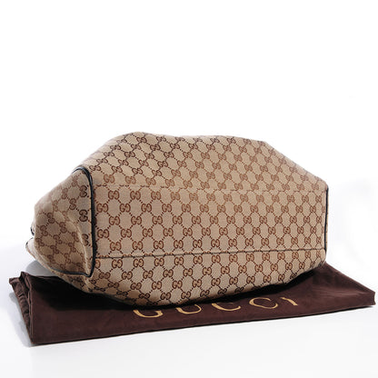 Gucci Monogram Large Sukey Tote Brown 4 of 7