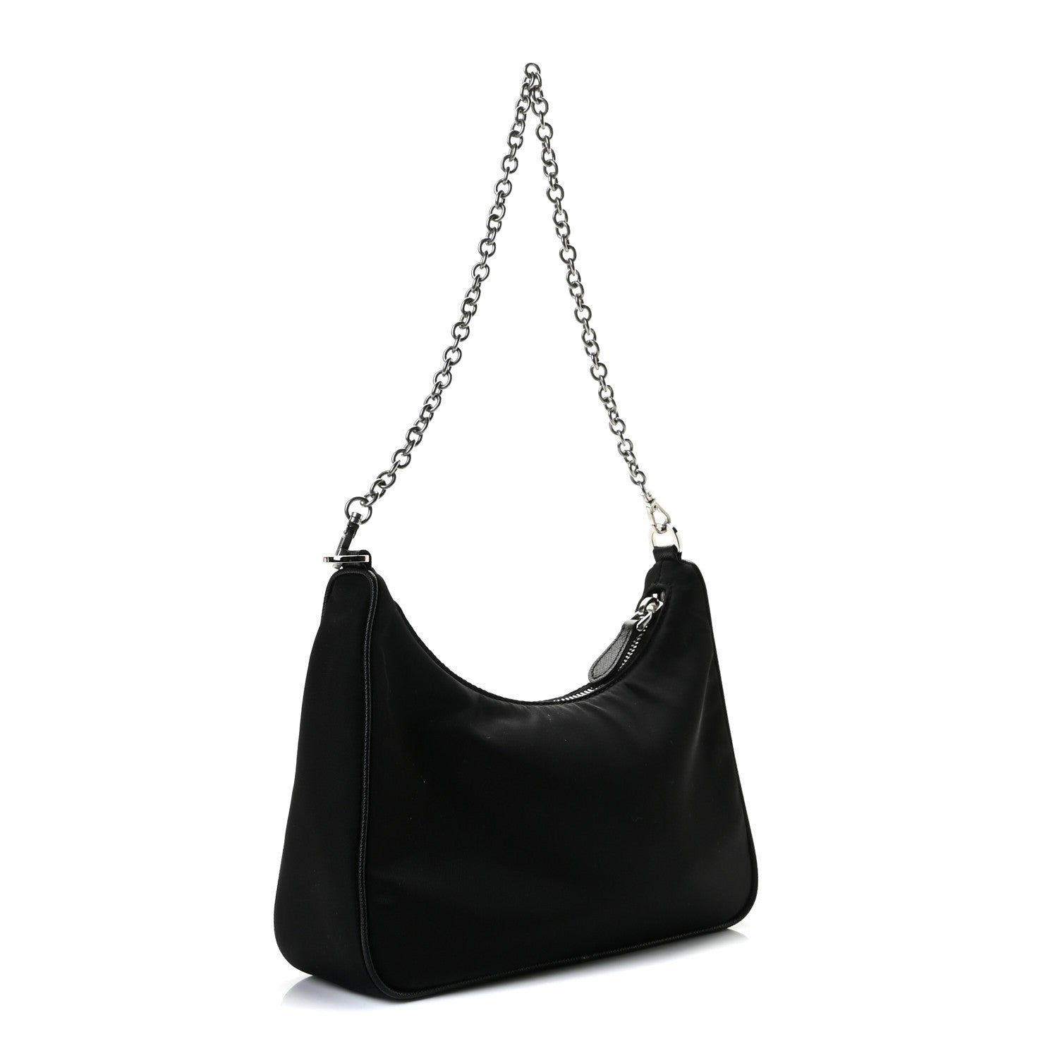 Prada Nylon Re-Edition 2005 Shoulder Bag Black 6 of 10