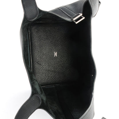 Hermes Taurillon Clemence Picotin Lock 22 MM Black 5 of 7