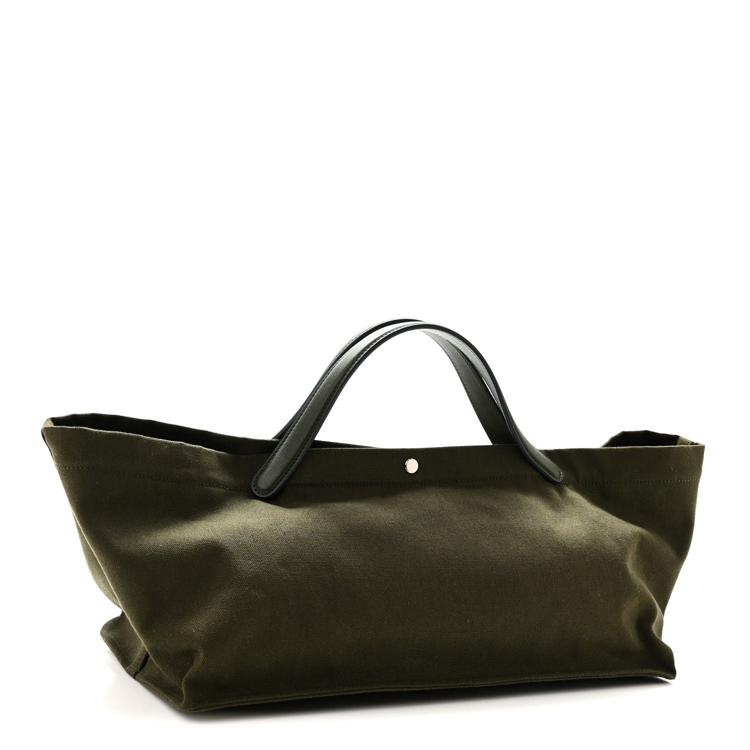 The Row Cotton Twill East West Idaho Tote Khaki Ans 3 of 9
