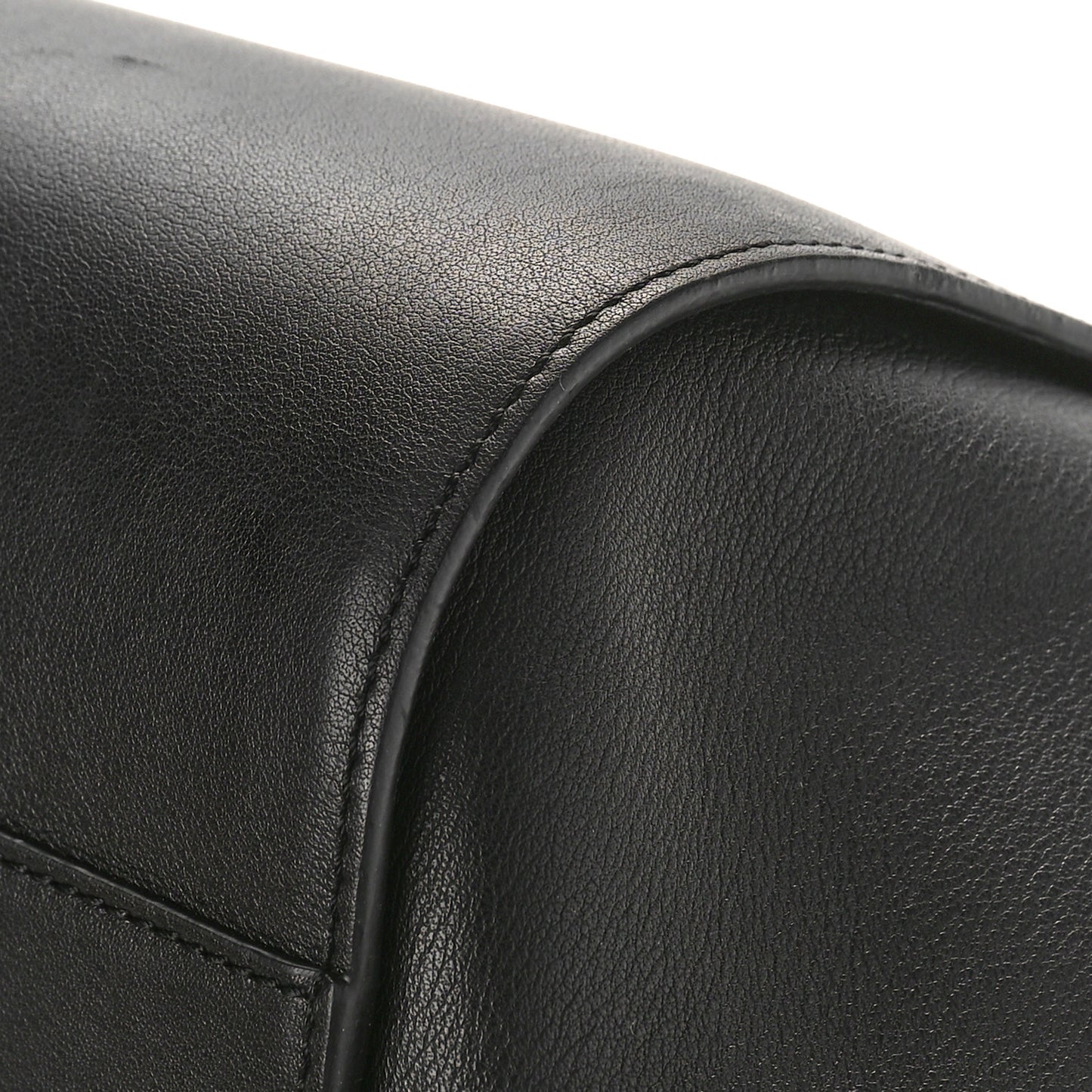 Calfskin Small Hammock Shoulder Bag Black