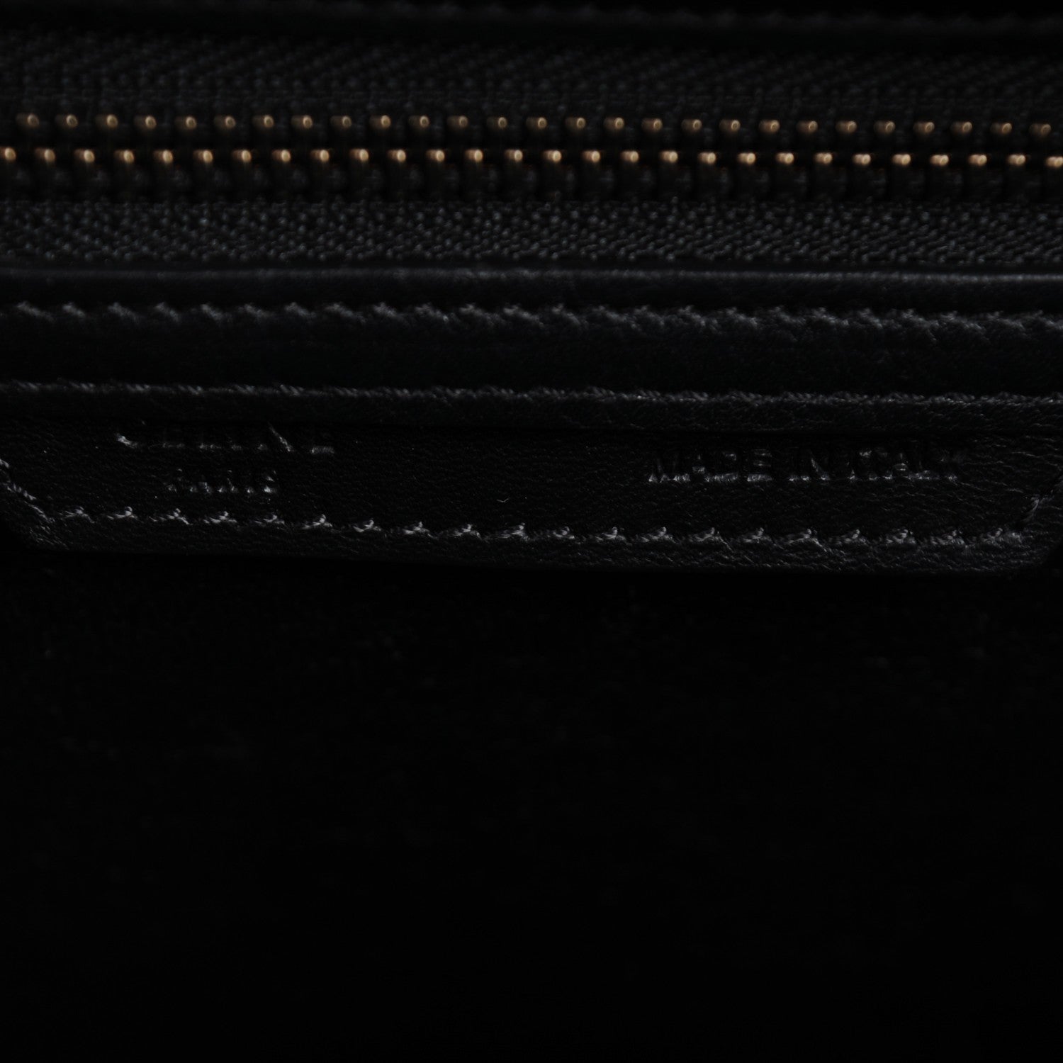 Celine Smooth Calfskin Micro Bi-Color Luggage Grass 7 of 8