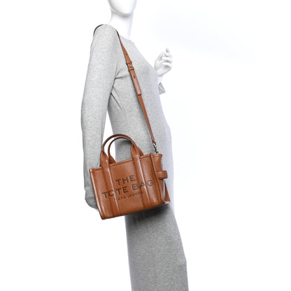 Marc Jacobs Grained Calfskin Small The Tote Bag Argan Oil 2 of 12