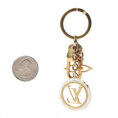 Louis Vuitton Colorline Bag Charm Key Holder White Brown 4 of 12