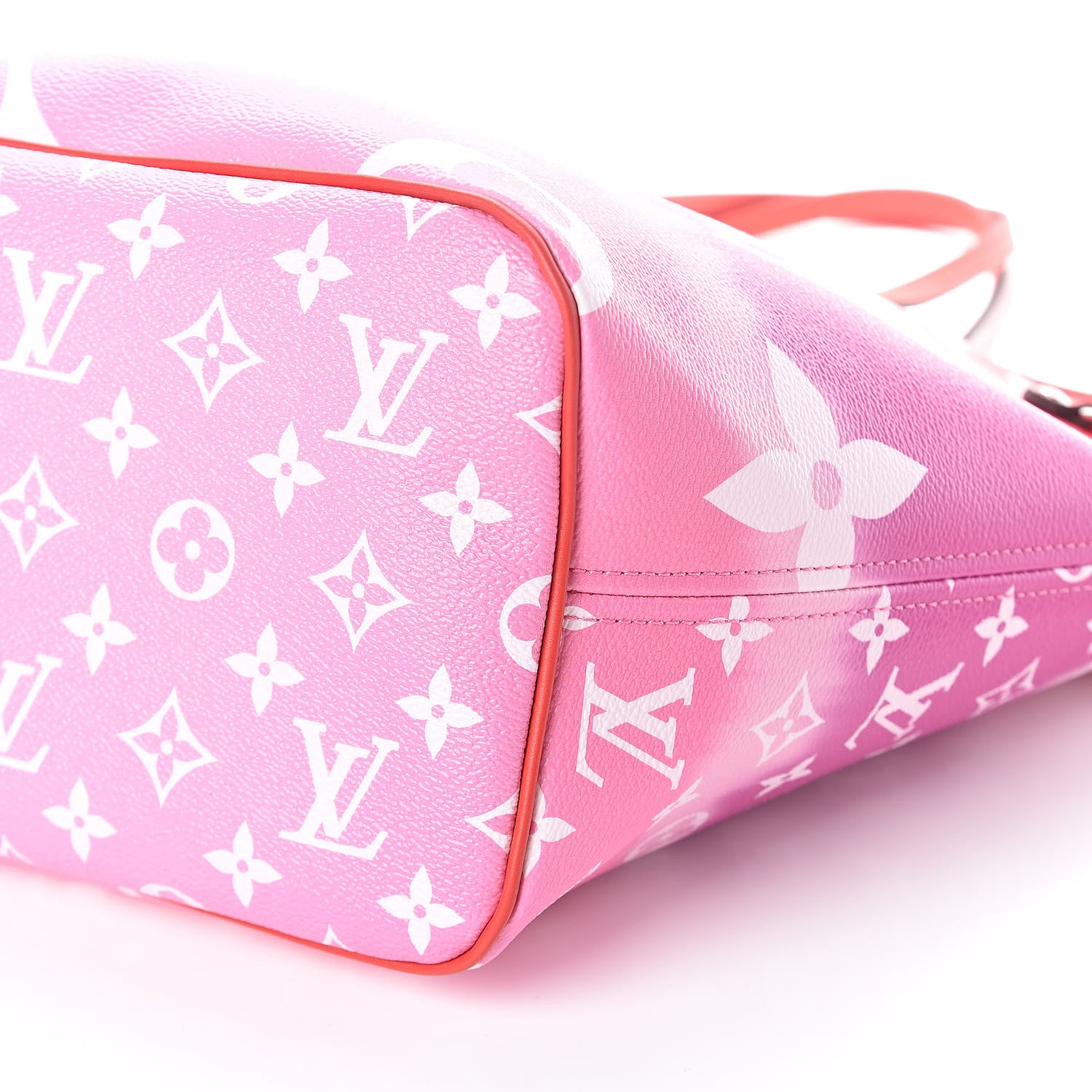 Louis Vuitton Monogram Escale Neverfull MM Rouge 10 of 10