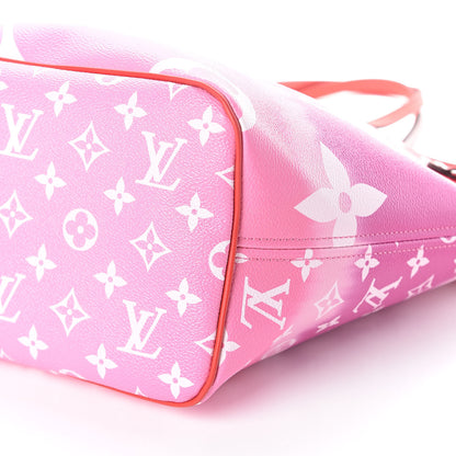 Louis Vuitton Monogram Escale Neverfull MM Rouge 10 of 10