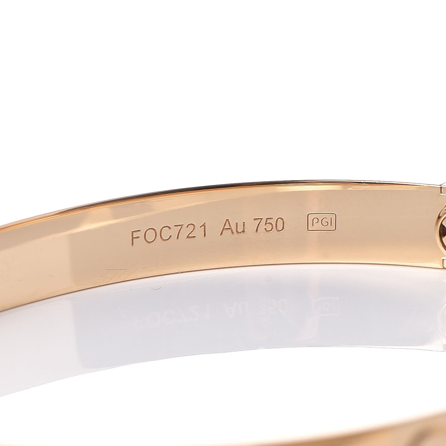 18K Yellow Gold LOVE Bracelet 18