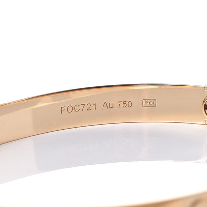 Cartier 18K Yellow Gold LOVE Bracelet 18 5 of 8