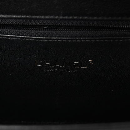 Chanel Caviar Quilted Medium CC Filigree Vanity Case Black 6 of 10