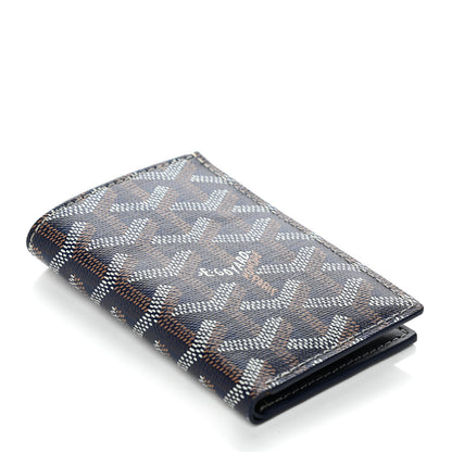 Goyard Goyardine Saint Pierre Card Holder Navy 4 of 7