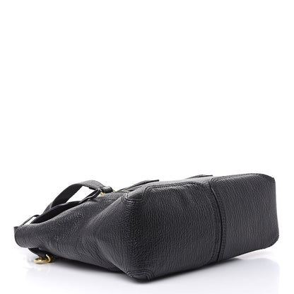 3.1 Phillip Lim 3.1 Textured Calfskin Medium Pashli Satchel Black 4 of 13