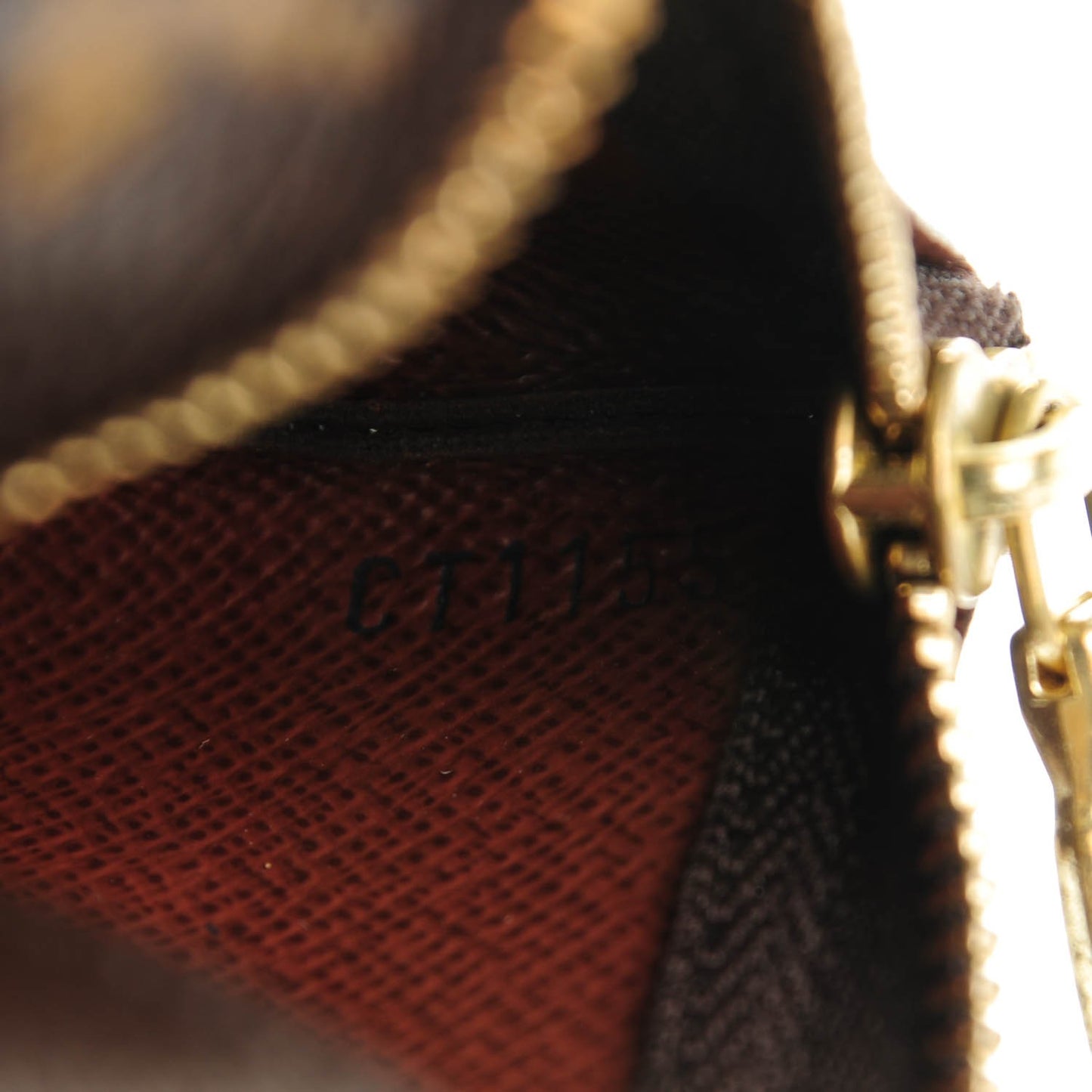 Monogram Key Pouch