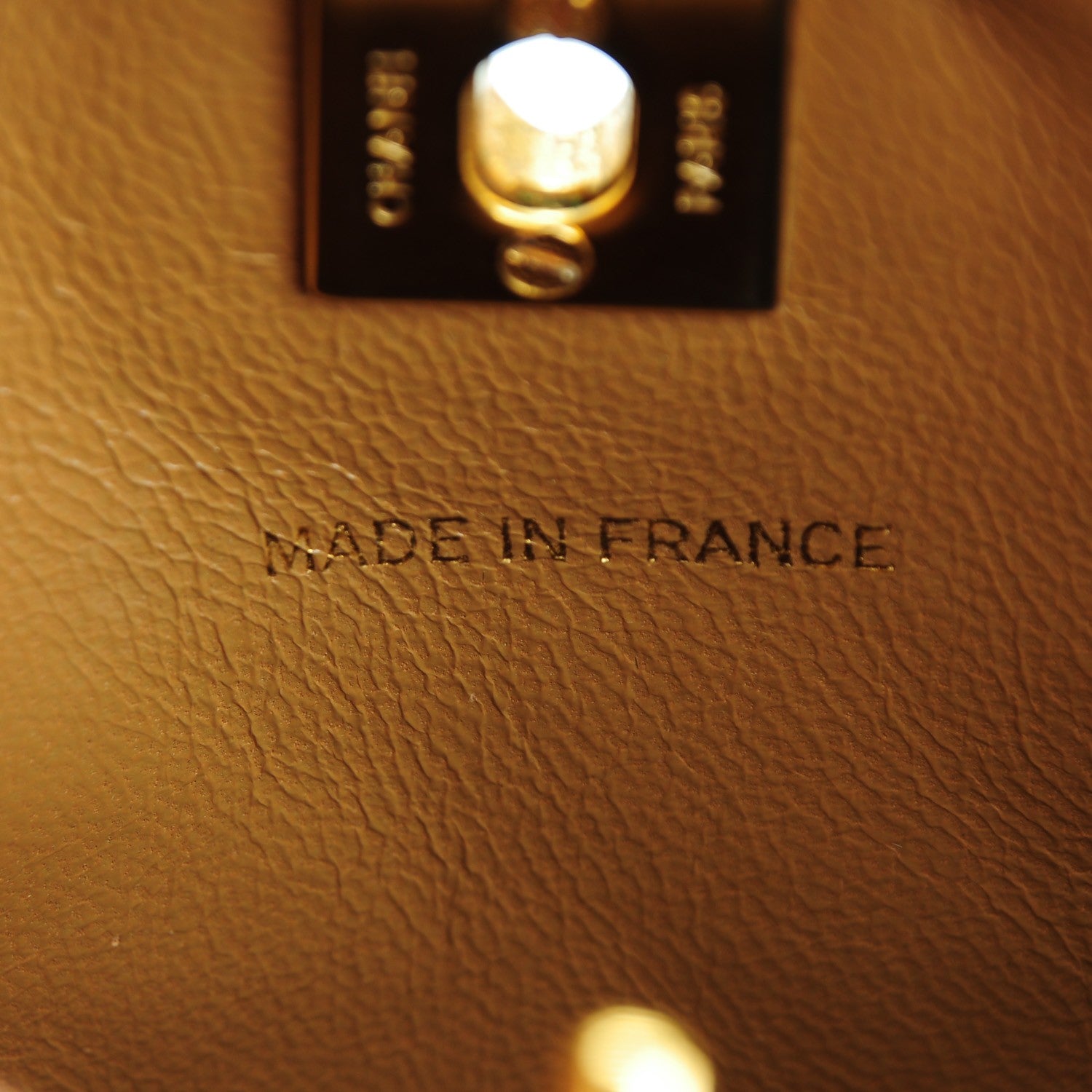 Chanel Lambskin Quilted Shoulder Bag Beige 7 of 9
