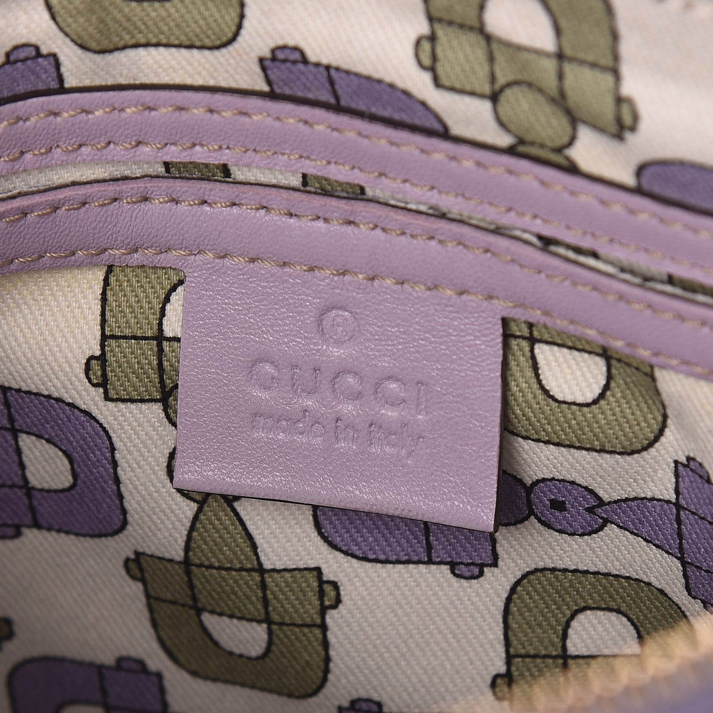Guccissima Small Joy Boston Purple
