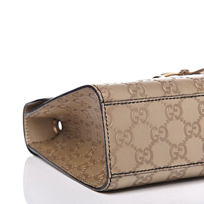 Gucci GG Shine Guccissima Medium Emily Chain Shoulder Bag Gold 8 of 17