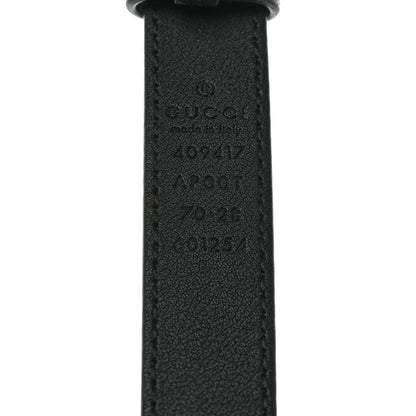 Gucci Calfskin Double G 20mm Belt 70 28 Black 5 of 6