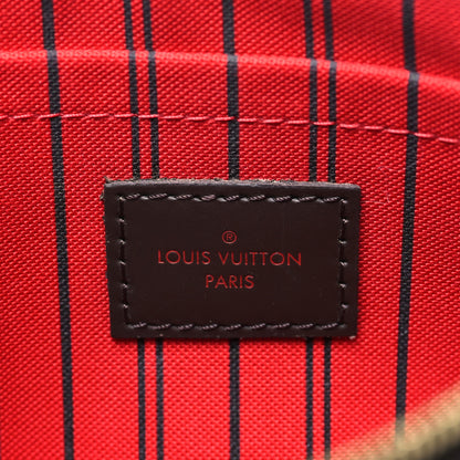 Louis Vuitton Damier Ebene Neverfull MM GM Pochette 6 of 7