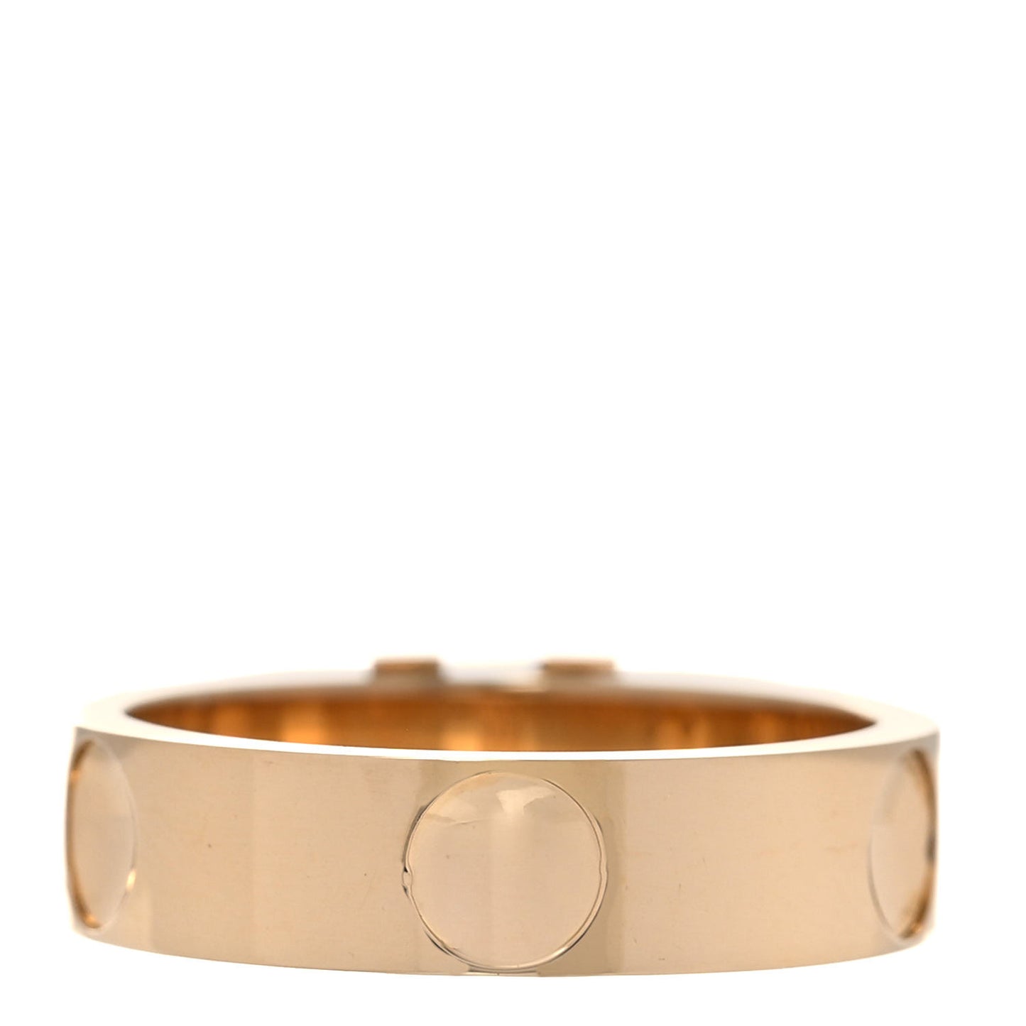 18K Yellow Gold Empreinte LV Ring 54 7