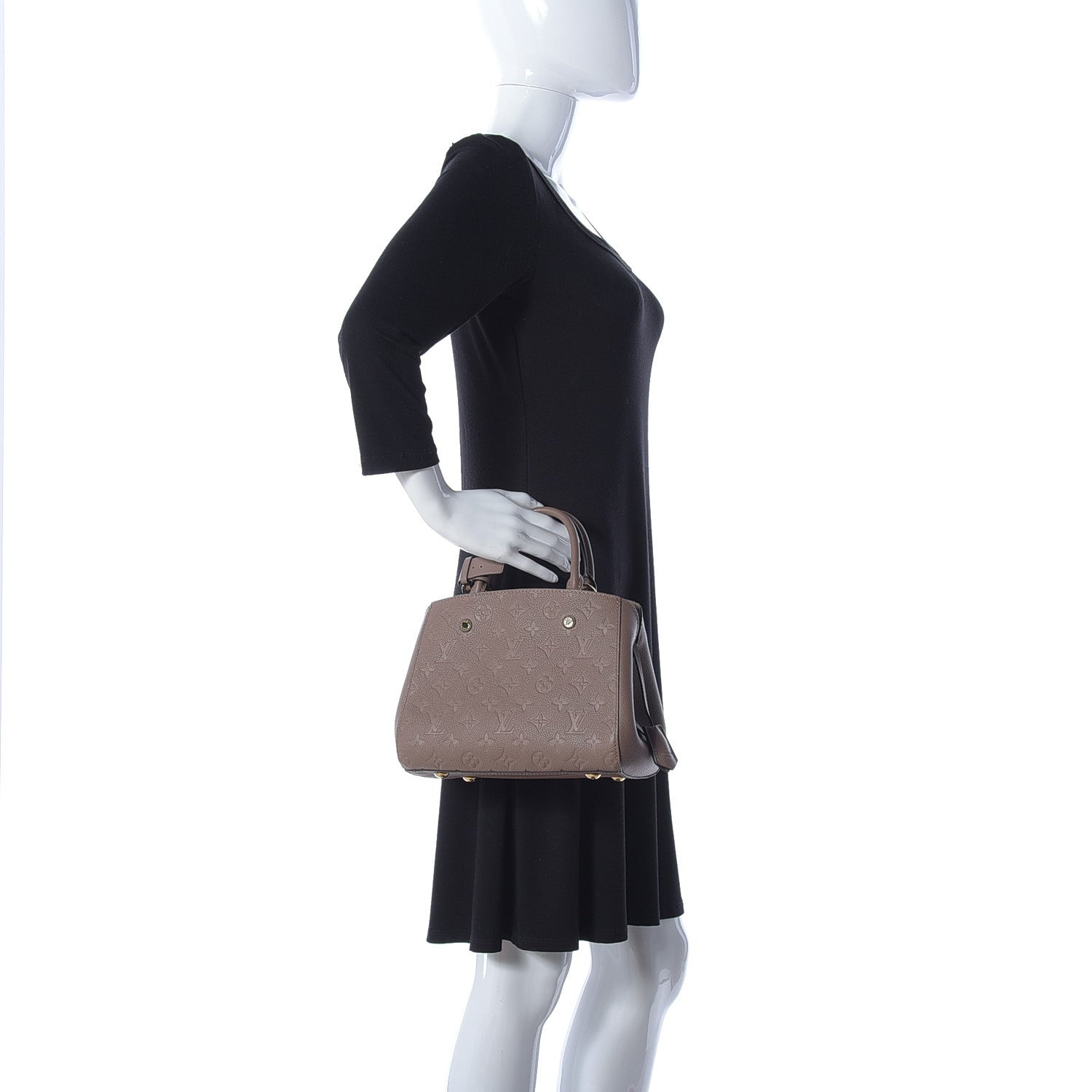 Louis Vuitton Empreinte Montaigne BB Mastic 3 of 11