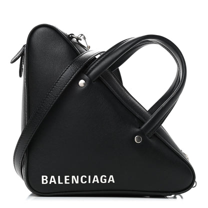 Balenciaga Calfskin XS Triangle Duffle Black 1 of 9