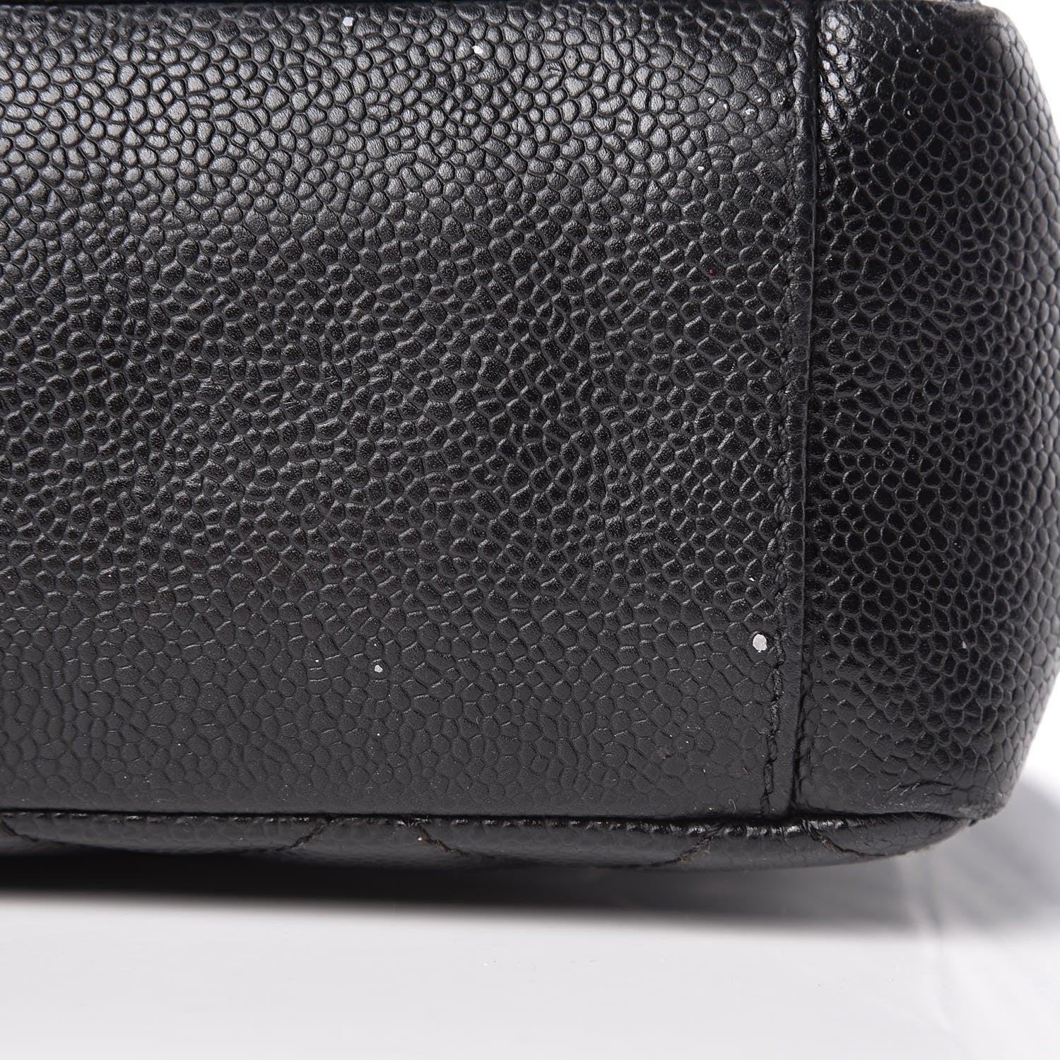 Chanel Caviar Quilted Petit Shopping Tote PST Black 10 of 11