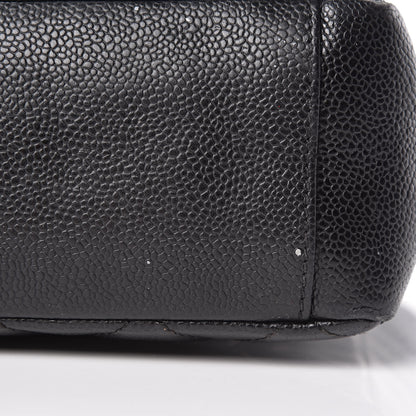 Chanel Caviar Quilted Petit Shopping Tote PST Black 10 of 11