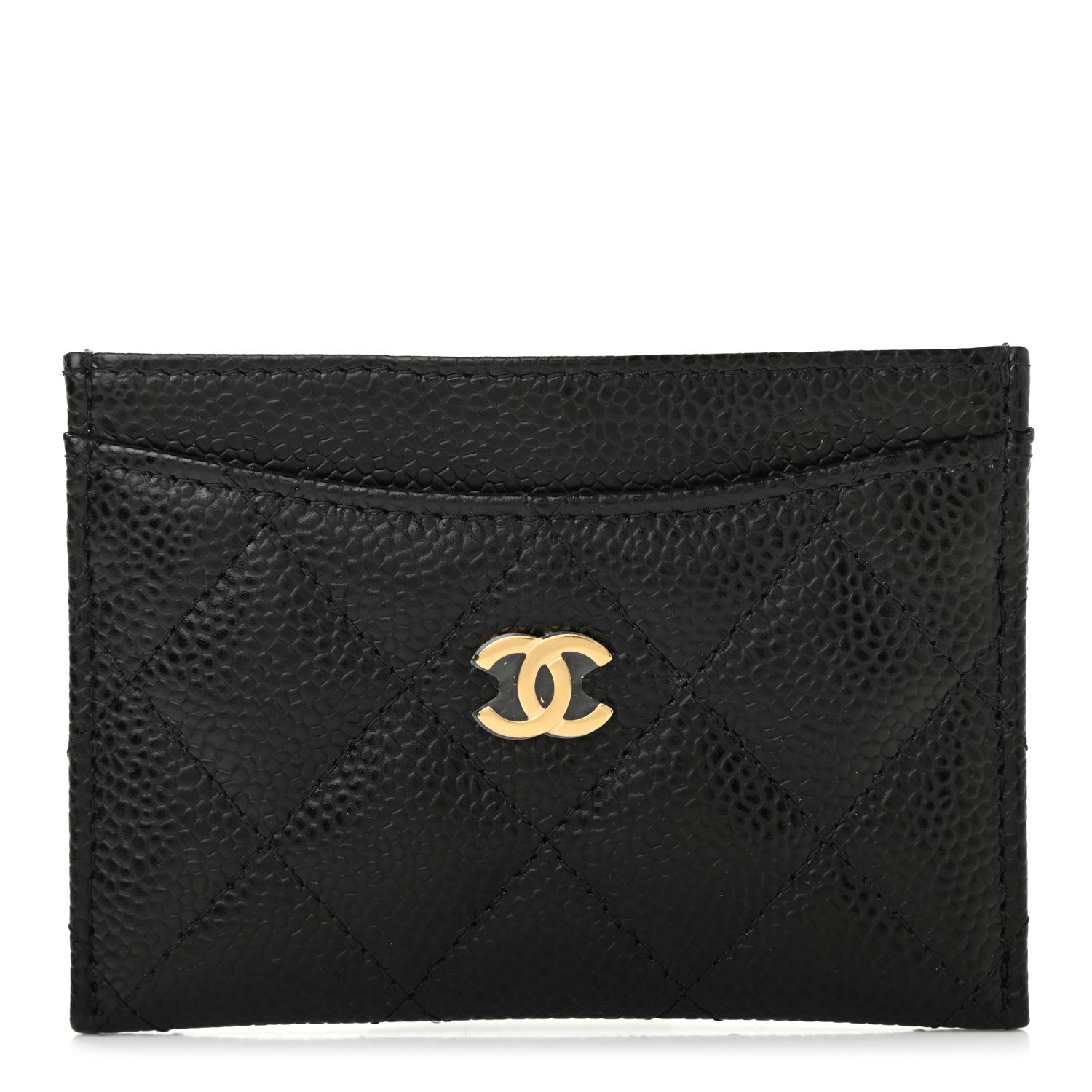 Chanel Caviar Quilted Card Holder Black 1 of 8