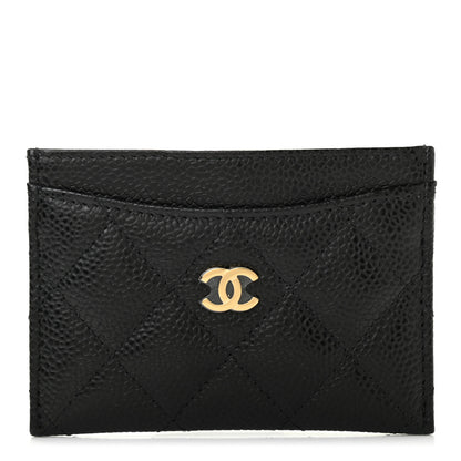 Chanel Caviar Quilted Card Holder Black 1 of 8