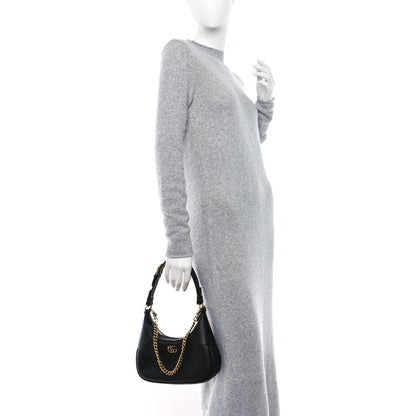 Gucci Goatskin Small Aphrodite Shoulder Bag Black 2 of 13