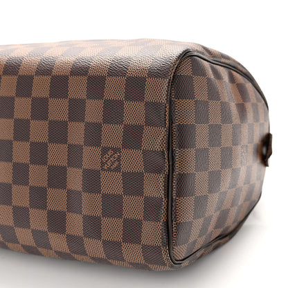 Louis Vuitton Damier Ebene Speedy 25 10 of 11
