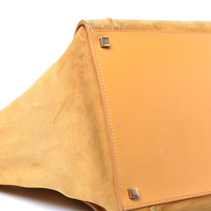 Celine Suede Medium Phantom Luggage Amber 7 of 13
