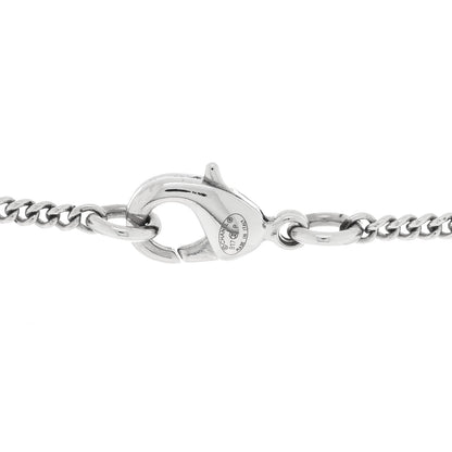 Chanel Baguette Crystal Large CC Necklace Silver Black 4 of 4