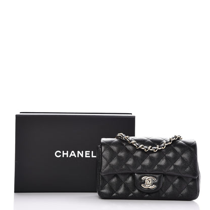 Chanel Caviar Quilted Mini Rectangular Flap Black 8 of 8