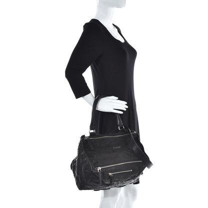 Givenchy Tumbled Sheepskin Medium Pandora Black 2 of 9