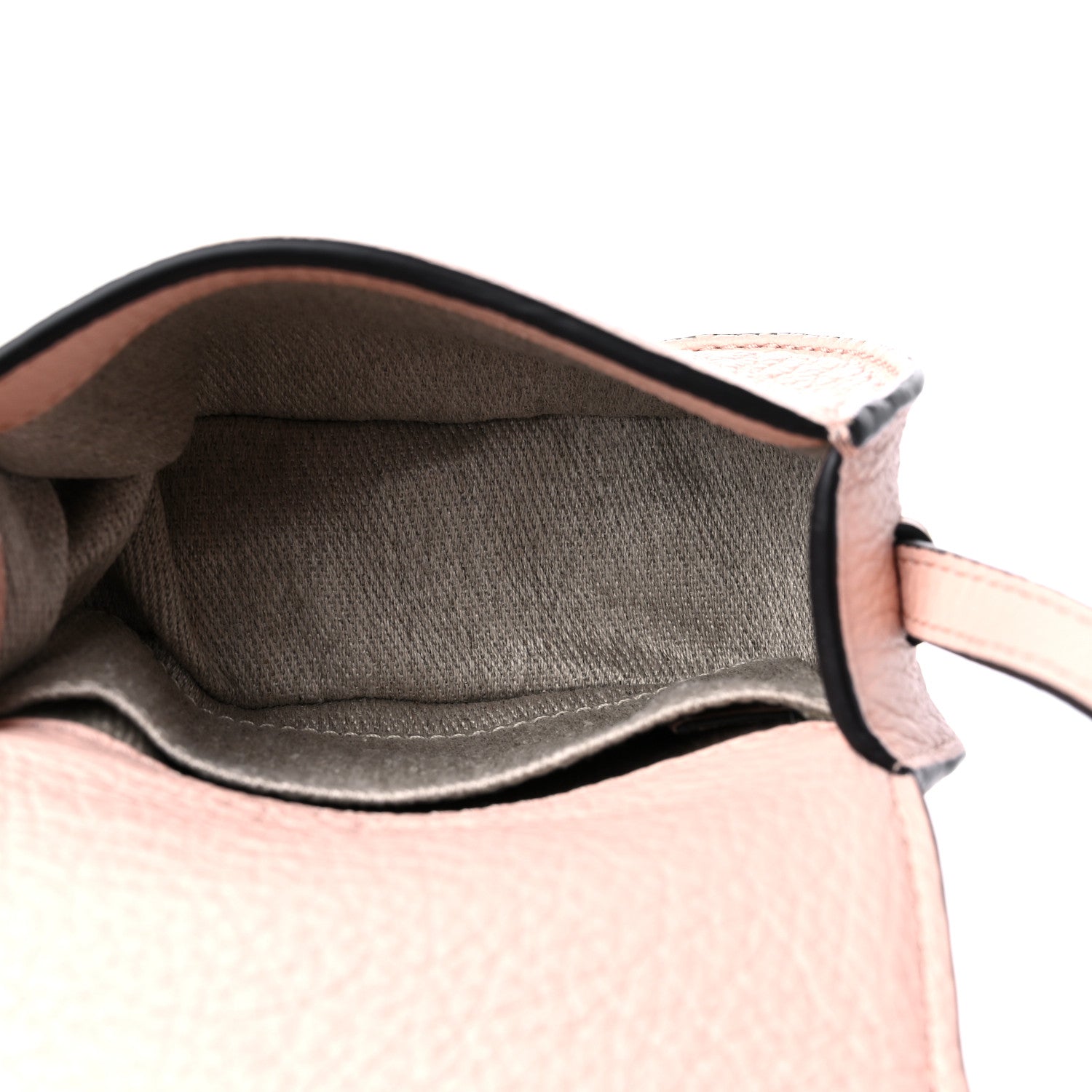 Chloe Calfskin Nano Marcie Saddle Bag Blush Nude 5 of 9