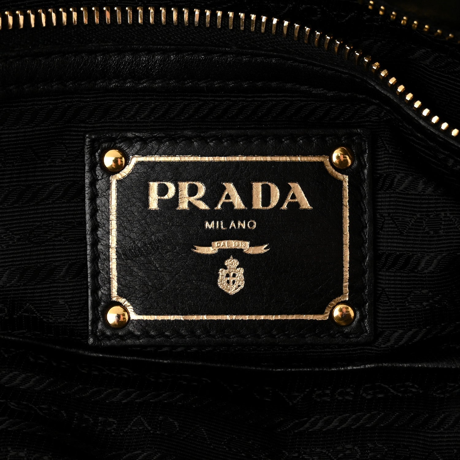 Prada Tessuto Nylon Gaufre Tote Black 6 of 13