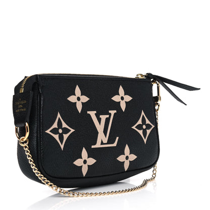 Louis Vuitton Empreinte Monogram Giant Mini Pochette Accessories Black 2 of 4