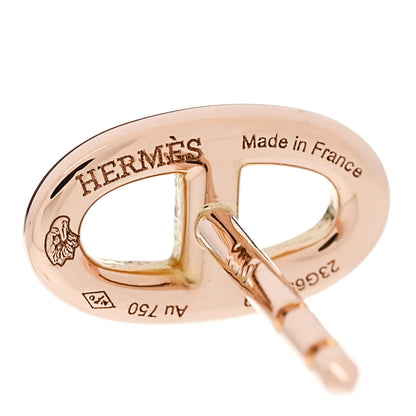 Hermes 18K Rose Gold TPM Farandole Stud Earrings 5 of 6