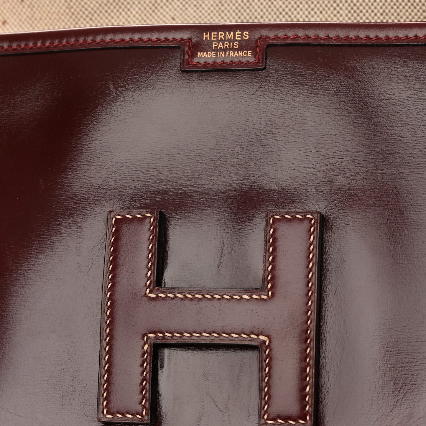 Box Jige PM Clutch Rouge H