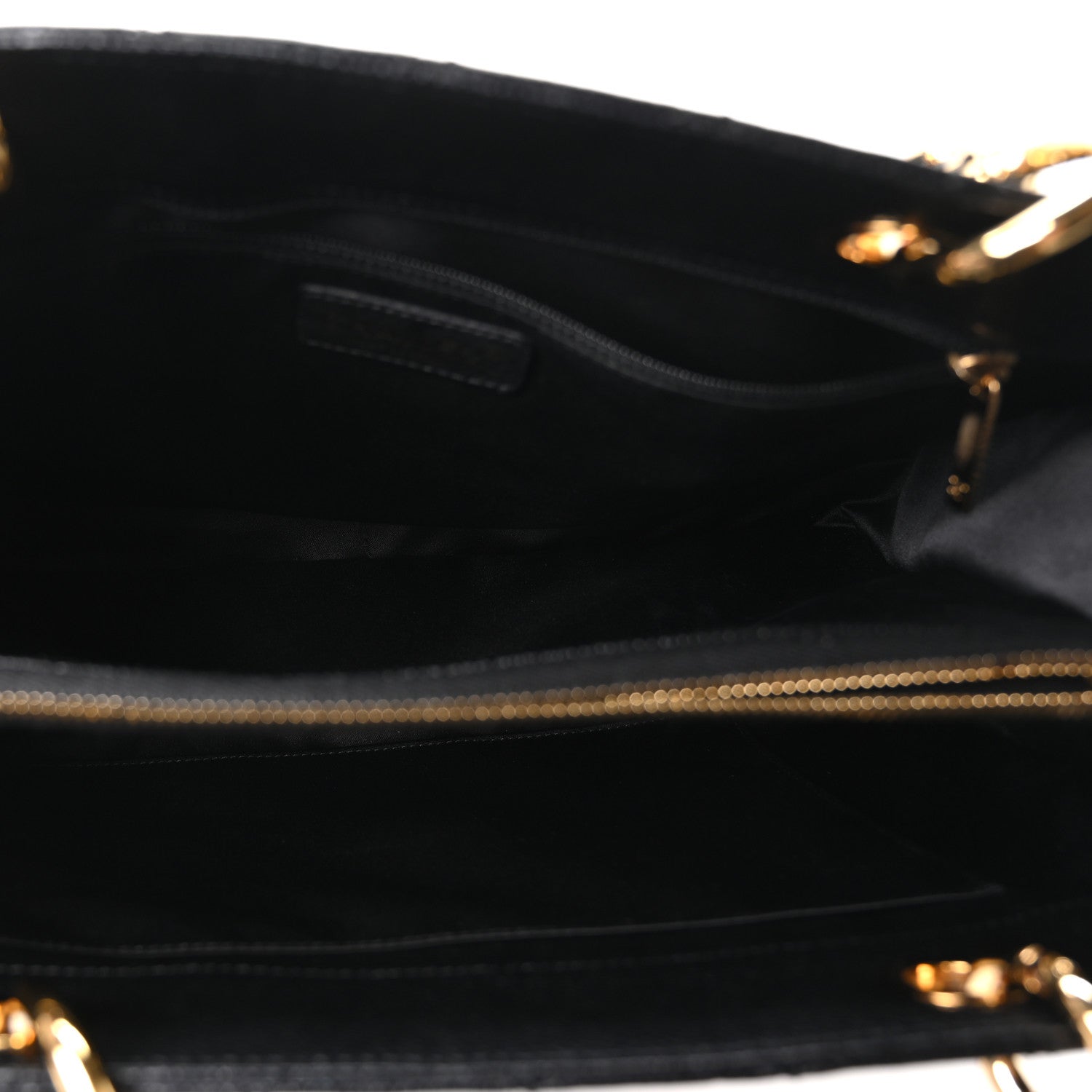 Chanel Caviar Quilted Grand Shopping Tote GST Black 5 of 10