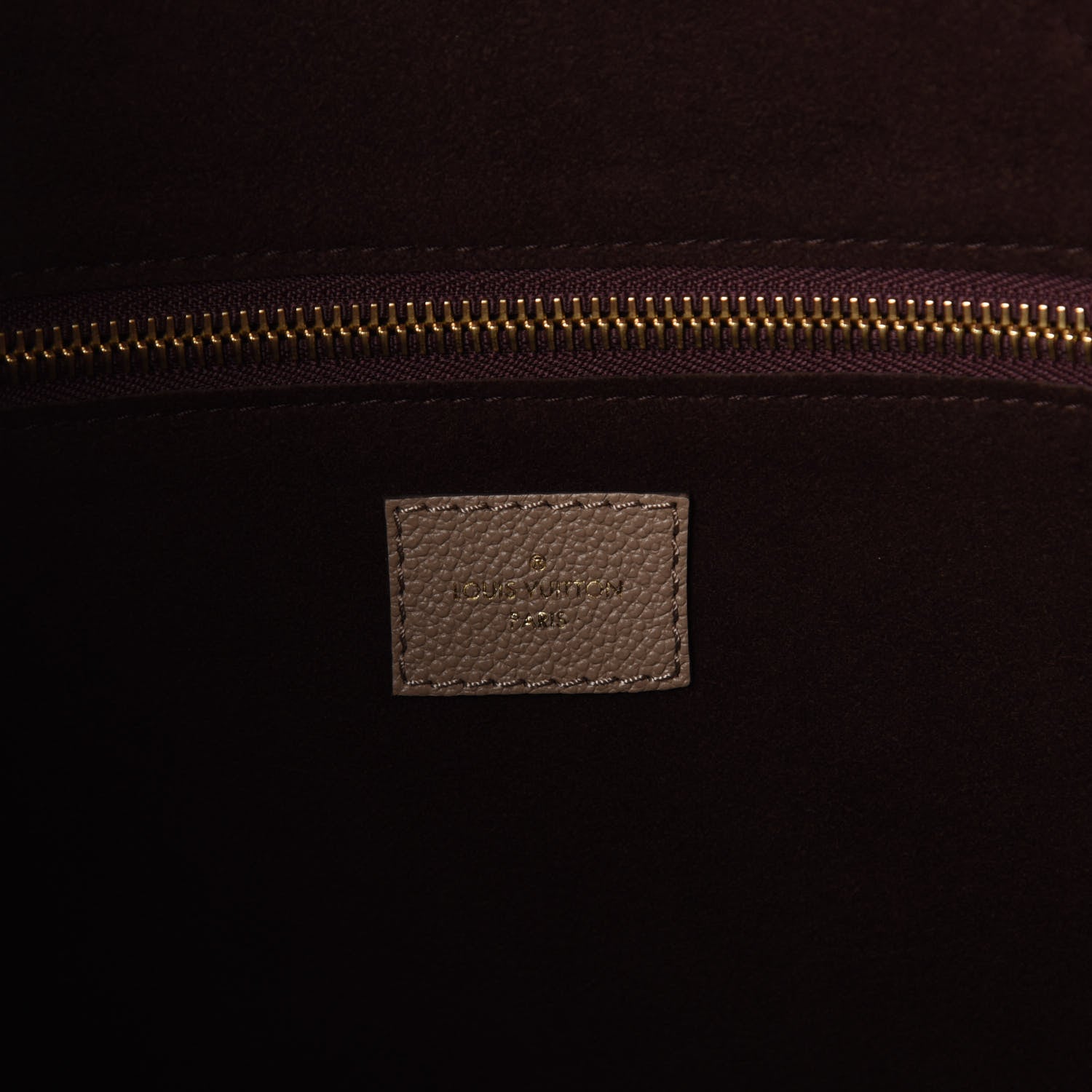 Louis Vuitton Empreinte Monogram Giant Neverfull MM Tourterelle 6 of 9