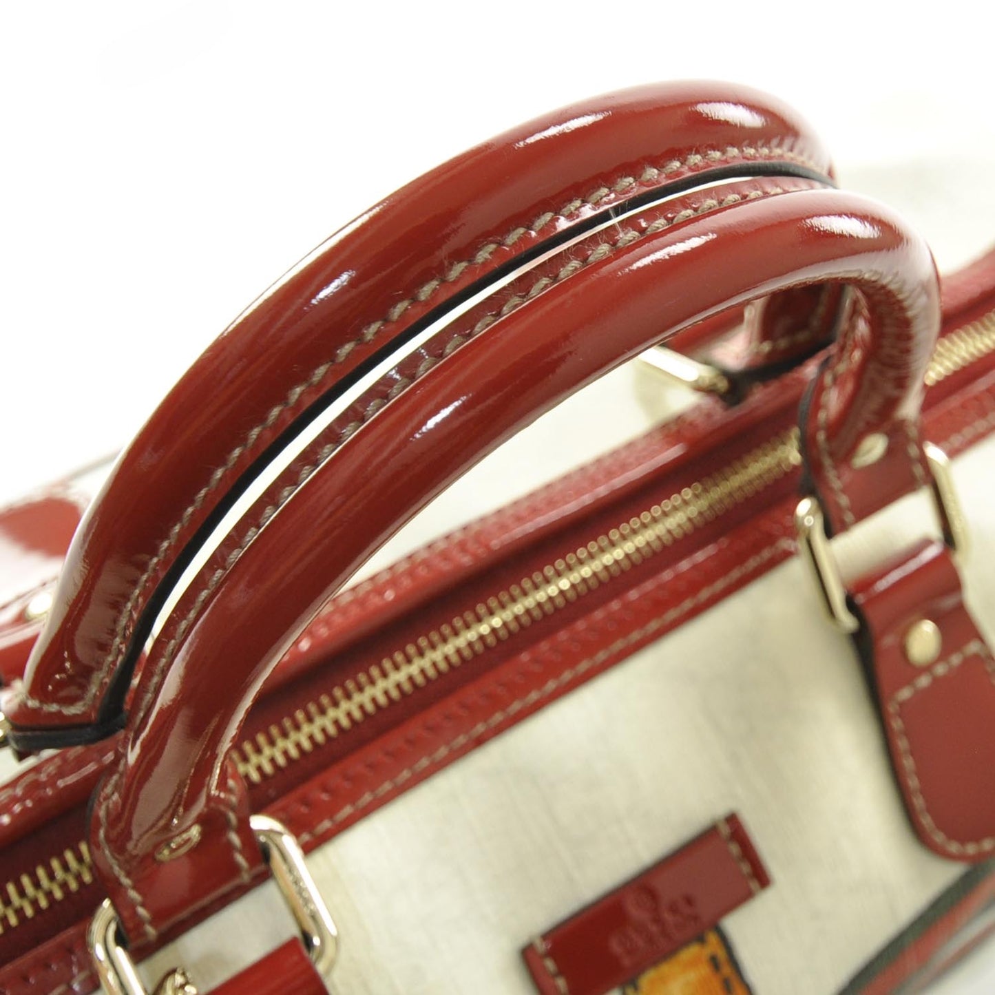 GG Plus Monogram Tattoo Medium Joy Boston Red Unicef