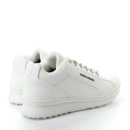 Saint Laurent Calfskin Jump Low Top Sneakers 42 Optic White 4 of 11